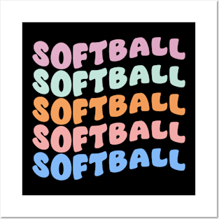 softball Posters and Art